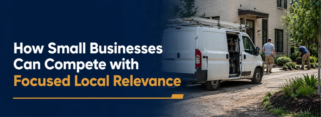 Local service company building trust through accurate business information and a professional web presence