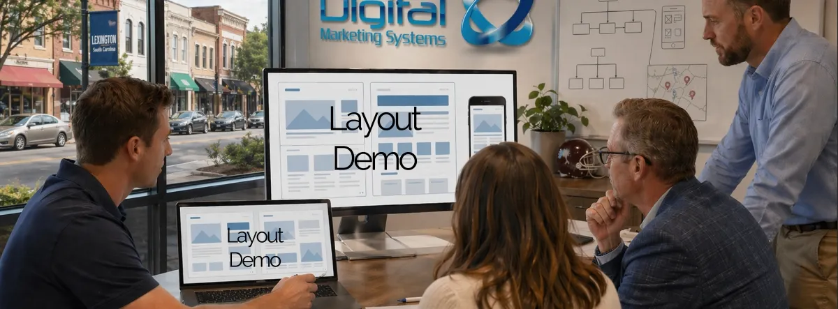Local business website strategy focused on Columbia and Lexington SC search visibility