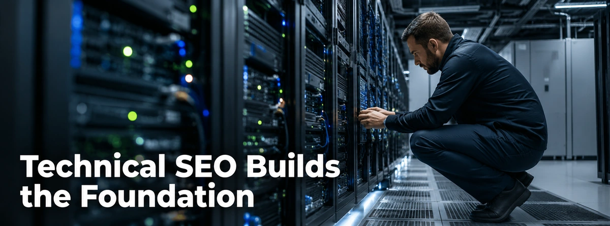 Technical SEO website infrastructure and performance foundation for Columbia businesses