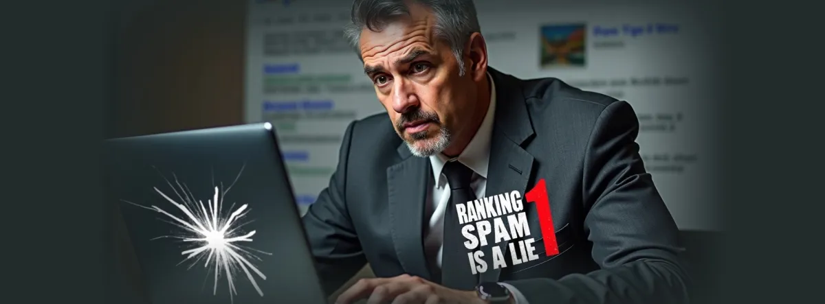 SEO consultant explaining Google ranking factors to a South Carolina small business owner