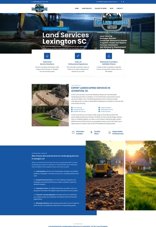 Land Service Lexington SC
