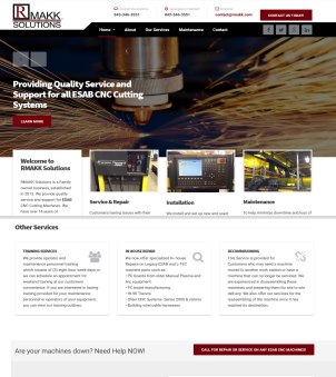 rmakk CNC cutting repair